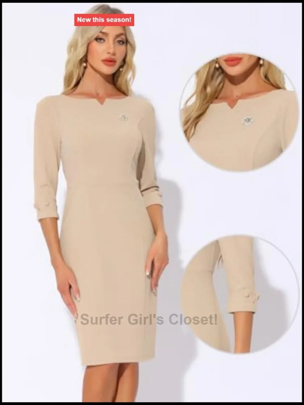 N/A elegant sheath